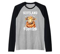 Scotland is Calling and I Must Go Raglan Baseball Tee