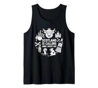 Scotland is Calling and I Must Go Scottish Tank Top