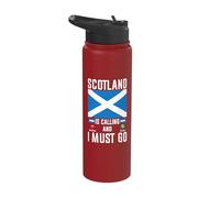 Scotland is Calling and I Must Go Stainless Steel Insulated Water Bottle