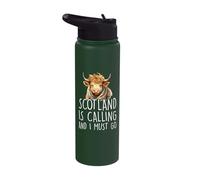 Scotland is Calling and I Must Go Stainless Steel Insulated Water Bottle