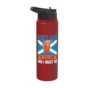 Scotland is Calling and I Must Go Stainless Steel Insulated Water Bottle