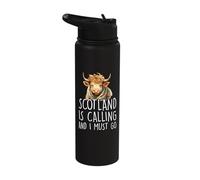 Scotland is Calling and I Must Go Stainless Steel Insulated Water Bottle