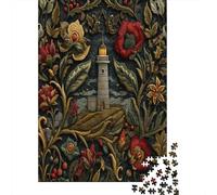 Scotland Island, Lighthouse, Plants,Rätsel Für Erwachsene 70x50cm/1000pcs,Herausforderungsspiele