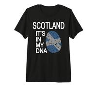 Scotland It's in My DNA Scottish Heritage Gift Premium T-Shirt