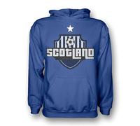 Scotland Junior Country Logo Hoody in Blue | Size: 12-13 Years Scotland Blue 12-13 Years