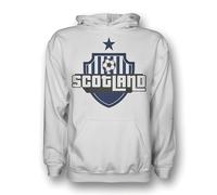 Scotland Junior Country Logo Hoody in White | Size: 9-11 Years Scotland White 9-11 Years