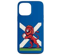 Scotland Lion Rampant Gripping A Rugby Ball Case for iPhone 13 Pro Max