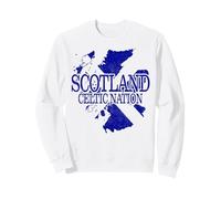 Scotland Map Celtic Nation Scottish Heritage Gift Sweatshirt