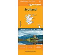Scotland - Michelin Regional Map 501 (Michelin Maps, 501)