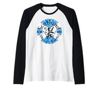 Scotland MMA Alba Gu Bràth Flag Raglan Baseball Tee