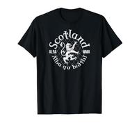 Scotland MMA Alba Gu Bràth Lion Value Graphic T-Shirt, Men, Black, S
