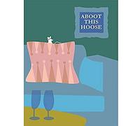 Scotland Mouse Loose House Sofa Wall Art Print