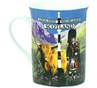 Scotland Mug Scottish Cup Souvenir Gift Tea Coffee Lochness Highland Piper