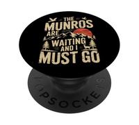 Scotland Munros Bagging Camping Hiking Walking Holiday PopSockets Adhesive PopGrip