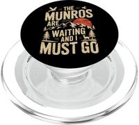 Scotland Munros Bagging Camping Hiking Walking Holiday PopSockets PopGrip for MagSafe