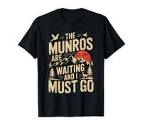 Scotland Munros Bagging Camping Hiking Walking Holiday T-Shirt