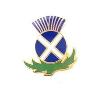 Scotland National Flower Thistle Enamel Lapel Pin Badge T860