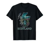 Scotland Nature Landscape Mountains Travel Design T-Shirt