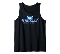 Scotland North East 250 Road Trip Flag NE250 Tank Top