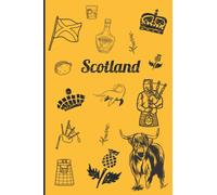 Scotland Notebook: Scottish Gift, Journal, Perfect for Office, Home, School, Business, Writing or Note Taking - 120 Pages (6x9 Inches)