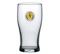 Scotland Pint Glass Tulip Etched Crest Official SFA Football Gift
