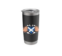 Scotland Roots Scottish Flag Stainless Steel Insulated Tumbler