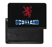 Scotland Royal Flag Scottish Lion Passport Holder Cover Wallet Slim Passport Protector Card Holder Travel Accessories