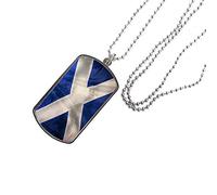Scotland Scottish Art Flag Dog Tag id tags for people