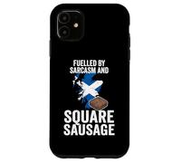 Scotland Scottish Breakfast Scotsman Roll and Square Lorne Case for iPhone 11
