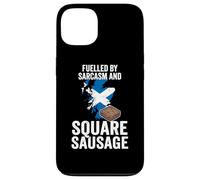 Scotland Scottish Breakfast Scotsman Roll and Square Lorne Case for iPhone 13