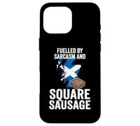 Scotland Scottish Breakfast Scotsman Roll and Square Lorne Case for iPhone 16 Pro Max
