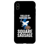 Scotland Scottish Breakfast Scotsman Roll and Square Lorne Case for iPhone XS Max