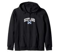 Scotland Scottish Flag for Proud Scots Zip Hoodie