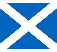 Scotland Scottish Flag Glasgow Edinburgh Metal Plaque Tin Wall Sign,8 X 12 Inch