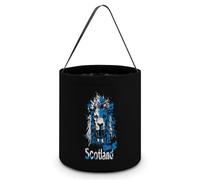 Scotland Scottish Lion Easter Eggs Bucket Halloween Tricking Or Treating Candy Tote Party Favor Bag for Gifts