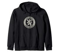 Scotland Scottish We'll Be Coming Celtic Zip Hoodie