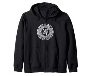 Scotland Scottish We'll Be Coming Celtic Zip Hoodie