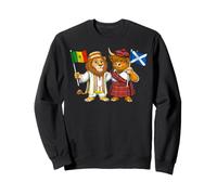 Scotland Senegal Flag Scottish Senegalese Roots Sweatshirt