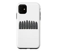 Scotland Spelled Out with Scottish Standing Stones Case for iPhone 11