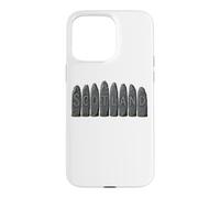 Scotland Spelled Out with Scottish Standing Stones Case for iPhone 15 Pro Max