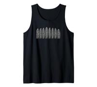 Scotland Spelled Out with Scottish Standing Stones Tank Top