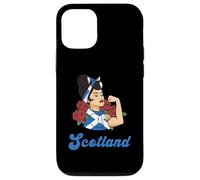 Scotland Strong Woman Scottish Country Pride Flag Roots Case for iPhone 12/12 Pro
