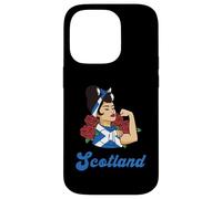 Scotland Strong Woman Scottish Country Pride Flag Roots Case for iPhone 14 Pro