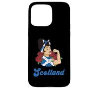Scotland Strong Woman Scottish Country Pride Flag Roots Case for iPhone 15 Pro Max