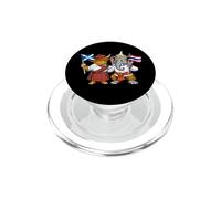 Scotland Thailand Flag Scottish Roots Proud Thai Heritage PopSockets PopGrip for MagSafe