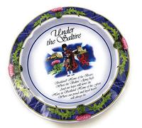 Scotland themed Metal Ashtray pack of 2 - Under the Saltire Scottish souvenir Cigarette Ashtray - For Home Office Garden Scottish Decoration Cigars Team Scottish Gift Bedroom Cool Ash Tray For Smoker