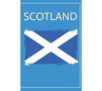 Scotland Travel Journal: 6 x 9, 100 pages, Bleed, B&W (white), Paperback