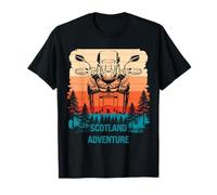Scotland Twin Adventure Rider CRF Edition Biker Travel Retro T-Shirt