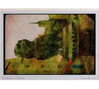Scotland UK GB 092020 Edinburgh, Greyfriar's Bobby Watercolour Picture Limited Edition A4
