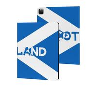 Scotland United Kingdom Scottish Flag Slim Case Compatible with iPad 10th 9th 8th 7th Generation 2022 2021 2020 2019 Protective Cover Stand